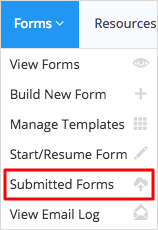 Submitted Forms